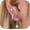 Silver : 3, variant on 3Pairs 925 Sterling Silver Earrings for Women, 14K Gold Plated Small Huggie Hoop Earrings Sets for Multiple Piercing Hypoallergenic, CZ Cartilage Earrings Stacks Trendy Earrings Jewelry Gifts