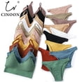 thumbnail image 2 of CINOON, conjunto de sujetador sin costuras para mujer, bragas sexis de cintura baja, sujetador sin aros, Bralette, lencería con relleno, sujetador, conjunto de ropa interior femenina suave Tan Jianjun unisex, 2 of 2