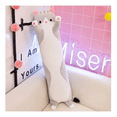 thumbnail image 4 of Almohada Larga De Peluche Gatito Cojin Juguete Suave 70 Cm Xtellar Gris, 4 of 4