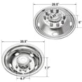 thumbnail image 2 of Simuladores de ruedas CIRONBOW 19,5" 10 birlos de acero inoxidable, 2 of 6