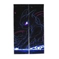 thumbnail image 7 of Mewtwo Doorway Curtain Cute Blackout Windproof Window Door Curtain Tapestry Colorful Room Privacy Divider Curtains Home Decoration 2 Panels 34"x56", 7 of 7