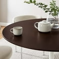 thumbnail image 6 of Modway Lippa 48" Round Wood Grain Dining Table in White Cherry Walnut, 6 of 6