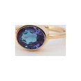thumbnail image 2 of Alexandrite ring, Alexandrite Jewelry, Solid Gold ring, June Birthstone ring, 2 of 5