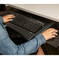 thumbnail image 4 of Cajón para teclado Fellowes Office Suites Underdesk, negro/plateado, 4 of 4
