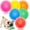 Small, variant on 2.6" Heavy Duty Squeaky Balls for Dogs 6 Pack Puppy Toys for TPR Fetch Spike Balls Toys for Small and Mideum Breed