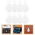 thumbnail image 6 of AURARMLET 8Pcs Transparent Hasp for Jewelry Box and present Box with Locking Feature, 6 of 8