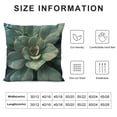 thumbnail image 5 of Cactus Pillows Decorative Throw Pillow Cover Cactus Flower Pillow Case Inch Linen Square Cushion Cover for Sofa Bed Green, 5 of 5