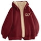 thumbnail image 1 of WILLBEST Sudaderas En Pareja Chaqueta Cálida De Invierno Sudadera con Capucha para Actividades Al Aire Libre y Ropa Informal Grande, 1 of 2
