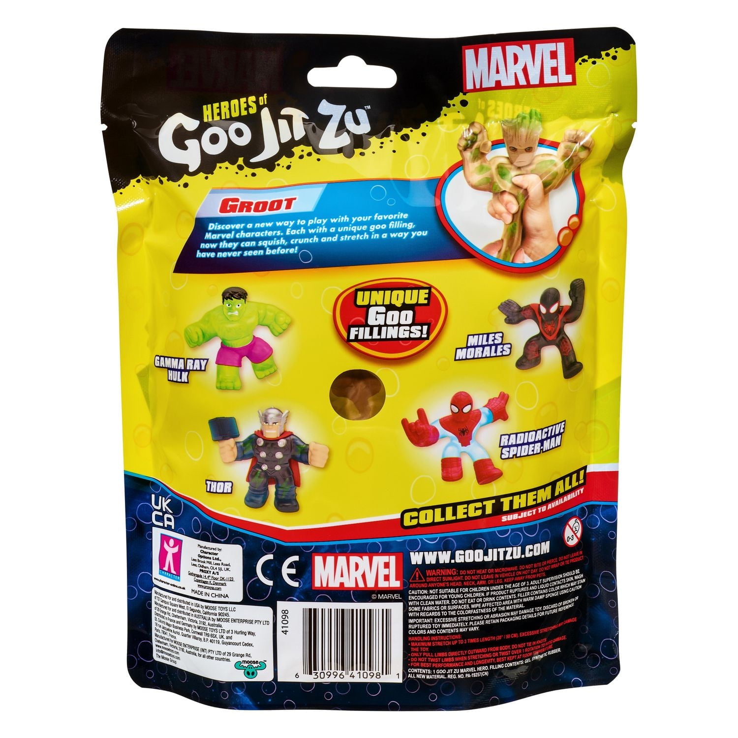 Heroes of Goo Jit Zu  Marvel Hero Pack - Groot