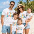 thumbnail image 2 of Beach Squad Tee, Matching Family Beach Shirts, Summer Holiday Outfit, Family Vacation Clothing, Beach Party Shirt, 2 of 7