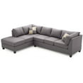 thumbnail image 3 of Glory Furniture Malone Sectional in Gray Color, 3 of 6