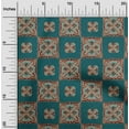 thumbnail image 1 of oneOone Viscose Chiffon Fabric Floral Block Print Sewing Fabric BTY 42 Inch Wide, 1 of 4