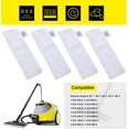 thumbnail image 3 of Kit de 4 paños de microfibra Rojo Verde para Karcher Easy Fix SC2 SC3 SC4 SC5, 3 of 5