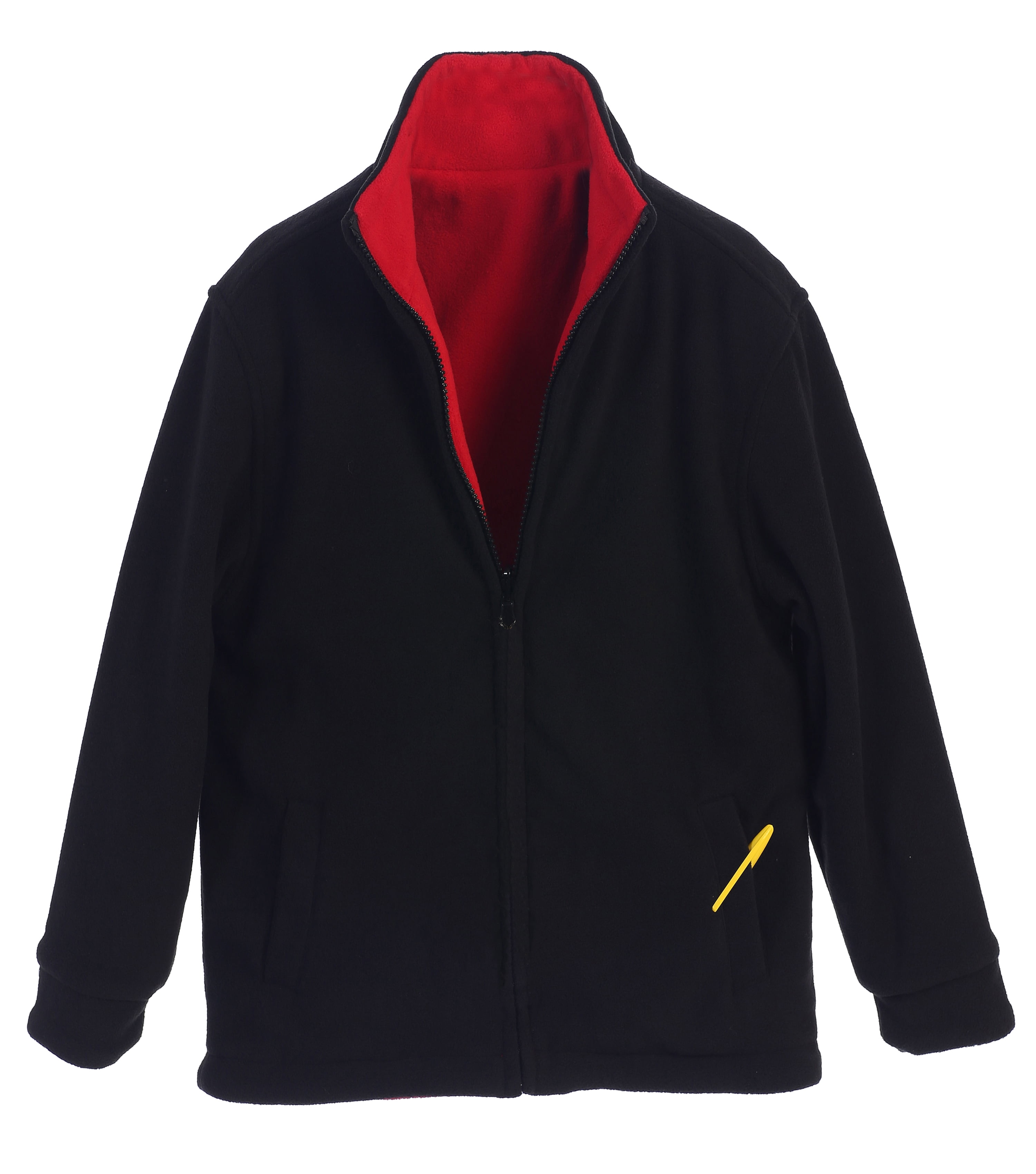 Gioberti Boys' Zip Up Reversible Polar Fleece Heavy Jacket