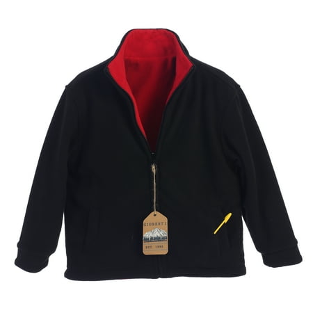 Gioberti Boys' Zip Up Reversible Polar Fleece Heavy Jacket