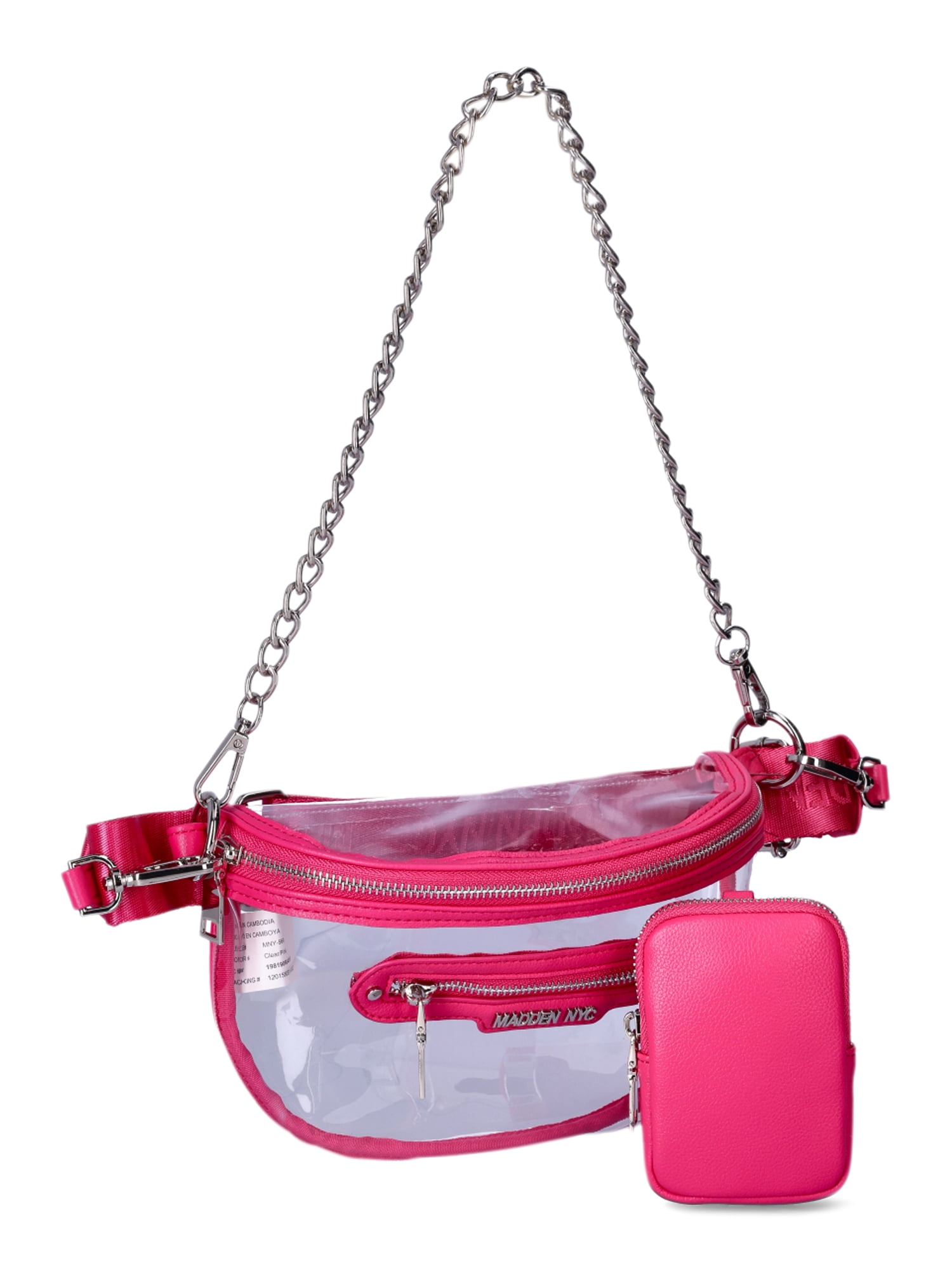 Steve Madden Light Pink Sling Bag/ Belt Bag/ Backpack Multi-Purpose Bag REMIX Fuchsia Women main image 2