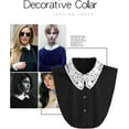 thumbnail image 2 of YooGuoGuo Fake Collar Detachable Blouse Dickey Collar Half Shirts Faux False Collar for Women & Girls Favors, 2 of 8