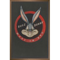 Looney Tunes - Bugs Bunny - NYC Wall Poster, 22.375" x 34", Framed