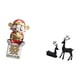 thumbnail image 5 of Figura de escritorio,Figura de Dios de la Fortuna de Dibujos Animados,Regalo Feng Shui,Estatua de reno,Estatua de reno negro,decoración para el hogar,artesanía,Figura de ciervo de, 5 of 8