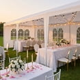 thumbnail image 5 of UBesGoo 10x30 Party Canopy Tent with 5 Removable Sidewalls,Outdoor Shelter for Weddings and Events,White, 5 of 15