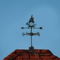 thumbnail image 3 of Shisuyan Gnome Weathervane Black 1Set 22.79X12.58X11.40In Iron, 3 of 9