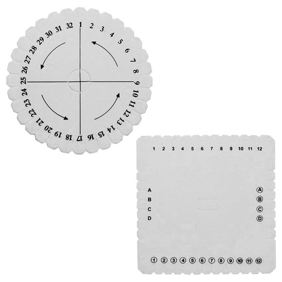 Beading Cord Disc Jewelry Loom Board Kids Beginners