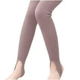thumbnail image 2 of Wyobmus Tights for Girls 3-12Y Solid Dance Tights Good Stretchy Footed Leggings Soft Cotton Stockings Pantyhose C-Coffee*, 2 of 4
