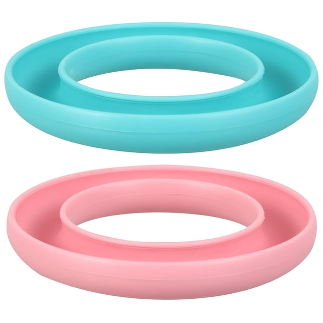 CUITING 2 Pcs Sewing Machine Bobbin Organizer Bobbins Ring Saver Plastic Bobbin Holder
