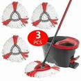thumbnail image 1 of Tête de Vadrouille en Microfibre pour O-cedar Spin Mop-Taille : Lot de 3, 1 of 5