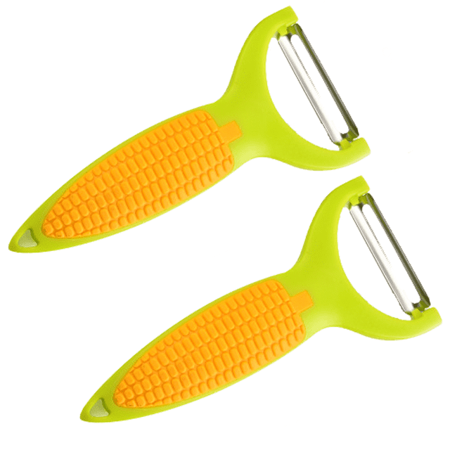 Cuchillo pelador de maíz pelador de maíz, con mango ergonómico antideslizante y hoja afilada
