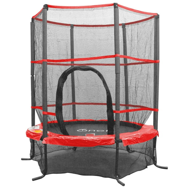 Trampolín Infantil De 1.4 Mts Onof JMP-55 C/ Malla Protectora De 1 a 3 Años