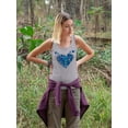 thumbnail image 2 of Butterflies Forming A Heart. Racerback Tank Women -SPIdeals Designs, Female Large, 2 of 4