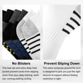 thumbnail image 4 of Smilooen 12 Pairs Mens Ankle Socks Athletic Running Men's Socks Value Pack, White, 4 of 7