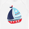 thumbnail image 4 of Inktastic Sailing Boat, Sailor, Sailing, Boat, Ship, Sails Boys Baby Bodysuit, 4 of 5