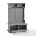 Crosley Seaside Hall Tree Distressed Gray