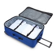 thumbnail image 6 of Protege 28" Regency Checked 2-Wheel Softside Luggage, Blue (Walmart Exclusive), 6 of 10