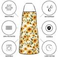 thumbnail image 6 of Sikiie Classical Cute Sunflower Aprons for Kitchen Cooking Aprons, Chef Apron for Men Women Chef, 6 of 7