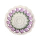 thumbnail image 5 of Posavasos de ganchillo con forma de manta de flores, listo para usar, artesanía creativa DIY Violeta, 5 of 9