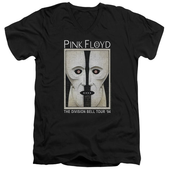 Pink Floyd - The Division Bell - Slim Fit V Neck Shirt - Small