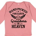 thumbnail image 4 of Inktastic Handpicked for Earth by My Grandma in Heaven Angel Wings Boys or Girls Long Sleeve Baby Bodysuit, 4 of 5