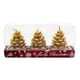thumbnail image 1 of Juego de Navidad de 3 pieza luz de té decorativa para fi, Cono Zulema Velas de Navidad, 1 of 8
