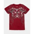 thumbnail image 5 of T-shirt Affliction Rouge des Années 90 Homme Américain Rétro Coton Col Rond Chemise Lavée Hip-Hop Couple Spéciaux d'Été Porter Goth T-Shirts, 5 of 5