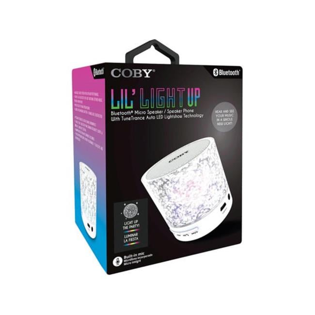 coby mini light up speaker