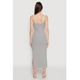 thumbnail image 4 of Womens Striped Side Slit Tank Dress, 4 of 4