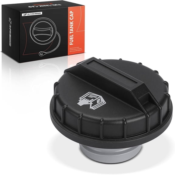 A-Premium Fuel Tank Filler Cap Compatible with Audi, Buick, Cadillac, Chevy, Chrysler, Dodge, Ford, GMC, Honda, Infiniti, Jeep, Land Rover, Lexus, Lincoln, Mercedes, Toyota & More Models