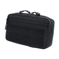 thumbnail image 4 of Bolsa de herramientas pequeña, organizador de bolsas modular horizontal, utilitario, con cremallera, con cerradura, resistente Negro, 4 of 9