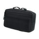 thumbnail image 4 of Bolsa de herramienta pequeña Bolsa de herramientas multipropósito cerrable de cierre para mochila para al aire libre Negro, 4 of 8