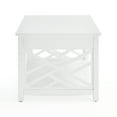 thumbnail image 6 of Alaterre Furniture Coventry 36" Wood Coffee Table and Two End Tables with Tray Shelf - White, 6 of 9