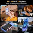 thumbnail image 3 of for iPhone16 E Case, Compatible with MagSafe, Shockproof Military-Grade Protection, Magnetic Phone Case for iPhone 16 E, Clear, 3 of 5