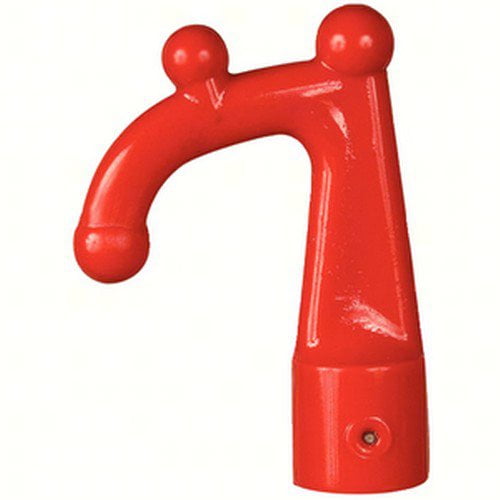 Beckson Replacement Hook Only For Hook-Mate Boat Hooks, Red, HMR